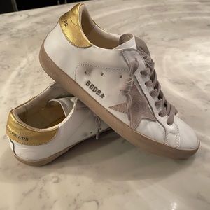 Golden Goose superstar sneaker.